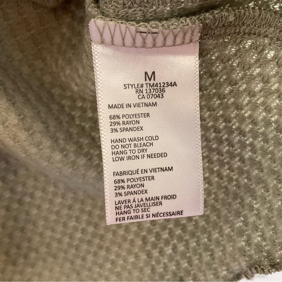 Paper Crane Waffle Knit Tee - NWT - Size Medium - Picture 8 of 10